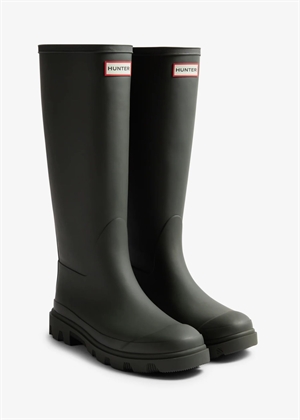 Unisex Downpour Tall støvle Dark Olive HUNTER